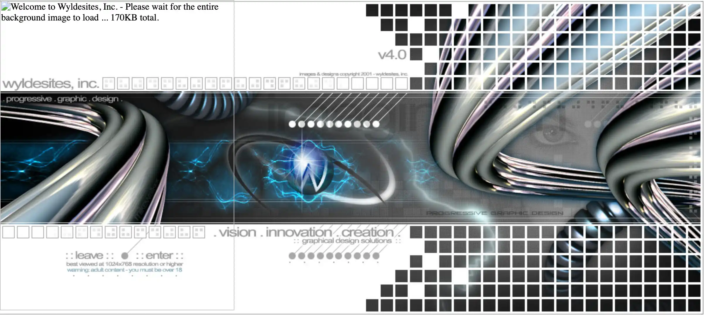 In an elaborate photo collage, a woman's semi-transparent eyes peer out from a computer generated background of blue lightning and metallic speed lines